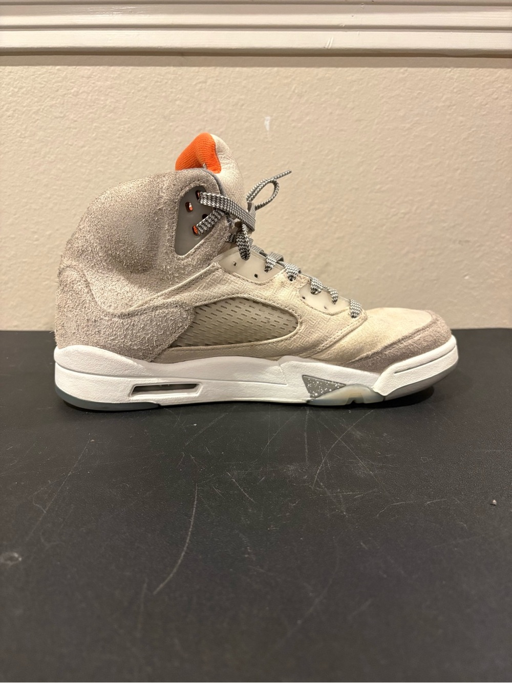 Air Jordan 5 Retro SE Craft Light Orewood Brown FD9222-180 Size 9 Men No Insoles - Picture 5 of 10